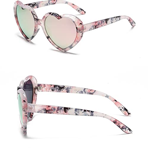 Lunettes de soleil polarisées cœur UV400 contre les reflets gênants