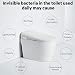 Inodoro UV esterilización luz con sensor de movimiento, cambio de luz, control...