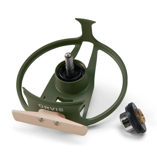 Orvis Clearwater CAST Reel II: Fishing Reels, Large-Arbor Die-Cast Design, Rugged Finish, Sealed Drag System, Enhanced Fit, Dark Pine - 3-5wt