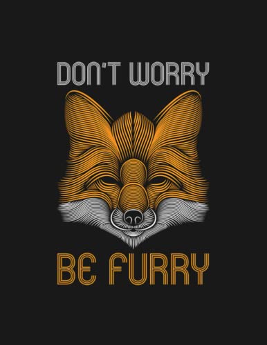 Furry Fandom Furries Fursona Fursuit 2 Notebook: Journal Gift For All Ages All Genders| 8.5x11 100 Pages