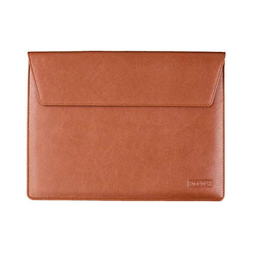 PU Leather 10.1-11 inch Tablet iPad Sleeve Cover Breifcase for Microsoft Surface Go 3 10.5 Samsung Galaxy Tab S8 11 TAB A8 10.5 Tab S7 11 Tab A7 10.4 iPad 10.2 2021 (Brown)