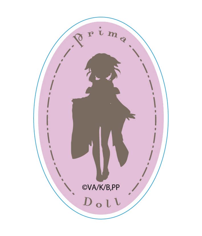 Badge acrylique PrimaDoll Belfine fleurs de cerisier 3 voies pour fan d'anime