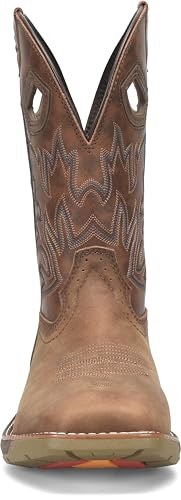 PHANTOM RIDER Mens 11" Portal Wide Square Soft Toe Roper, Durable Industrial-and-Construction Footwear for Men4