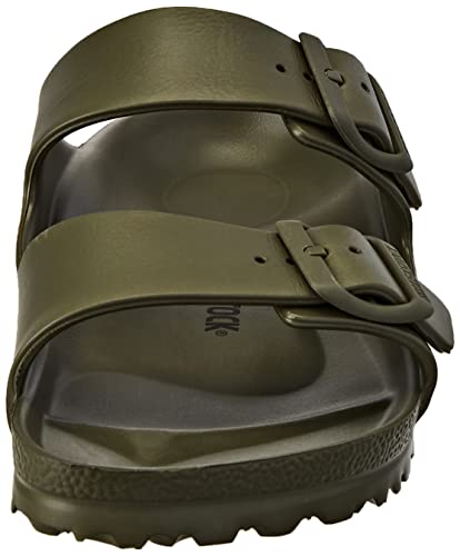 Image of birkenstock Arizona Eva Mules /Clogs Men Black Mules Shoes, Green, 8 US