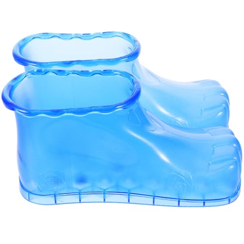 Chaussures de bain pour pieds portable à grande capacité et plastique sûr