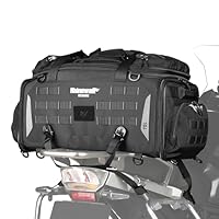 ENJOHOS Erweiterbar Hecktasche Motorrad Gepäcktasche 50-70L Wasserdicht Motorradtasche Heck Rucksack Multifunktional Motorrad Taschen hinten Gepäckrolle Rücksitztasche Reisetasche mit MOLLE System