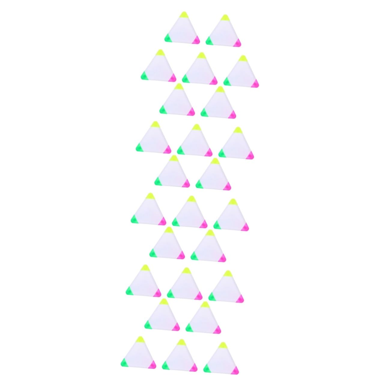 DOITOOL 5 Series Rotuladores Triangulares Fluorescentes Estudiantes Y Manualidades Coloridos Y Portátiles 5 Piezas X 5