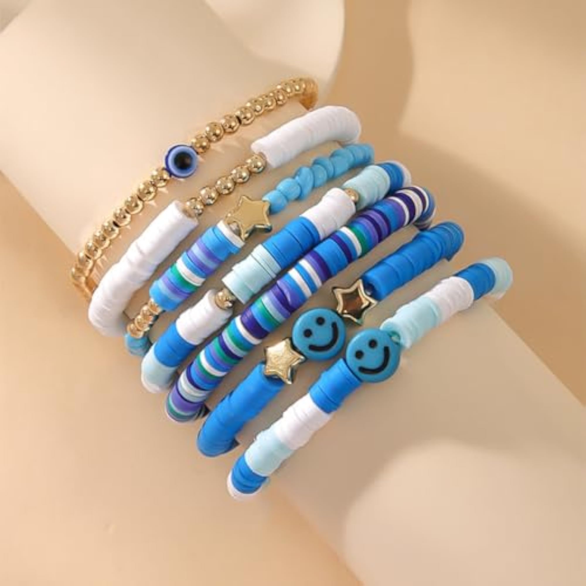 Stylish Multilayer Boho Bohemian Bangle Bracelet for Women