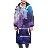 >>> Peignoir de Chambre Taille : 110cm, Ce sweat-shirt oversize en microfibre est de taille unique pour tous les adultes, femmes, hommes et enfants. -----[Parfait pour les vacances cadeau, jour cadeau pour des mères, Thanksgiving cadeau, cadeau de Noël. il peut garder vous êtes tombé du confort à la maison, également au chaud lors de camping en plein air, et vos mains sont flexibles.Taille 35-inch-by-30-inch adulte Comfy throw avec manches, une taille s'adapte à la plupart des adultes]