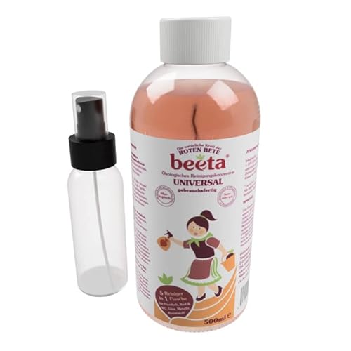 BOXIO - CLEAN: Universalreiniger für deine BOXIO TOILET aus Roter Beete. Ideales Putzmittel. Der 5in1 Mehrzweckreiniger für Haushalt, Bad & WC, Glas, Metalle und Kunstoff Cover