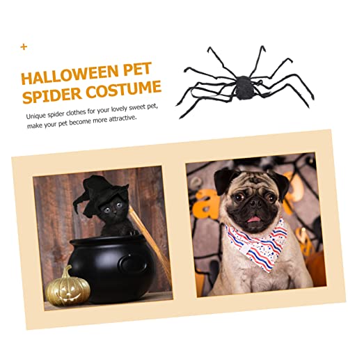 Costume de spider pour chat idéal pour les fêtes thématiques d'Halloween - 5