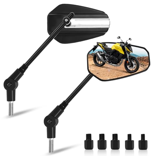 ZENTHOR Universal Motorcycle Mirrors for Handlebars