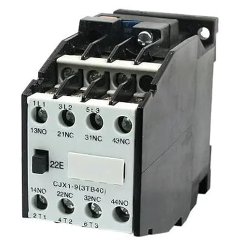 Contacteur industriel CJX1-9 résout les vibrations de bobine 264V 60Hz triphasé 2NO 2NC