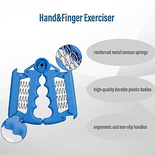 Pedkit Dedo reforçador de mão exercitador para antebraço, pulso, fortalecedor de mão, equipamento de