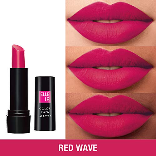 Image of Elle18 Color Pops Matte Lip Color, Red Wave, 4.3 g