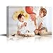 SIGNFORD Custom Canvas Prints, Kids Personalized Poster Wall Art with Your Photos Wood Frame Digitally Printed - 8"x10"