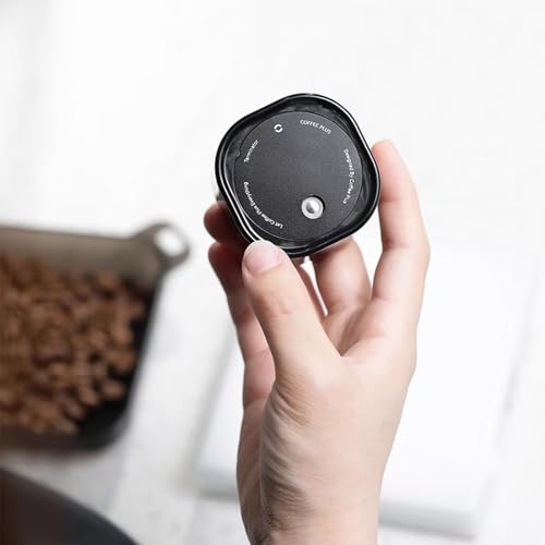 THYXGS Vaporisateur Antistatique pour Grains De Café, Vaporisateur Électrique, Brumisation Ultra-Fine De 16 Μm, avec Réservoir Magnétique Grande Capacité Et Plateau À Grains Transparent