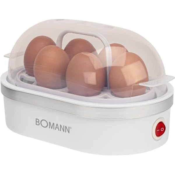 Bomann 650220 Jajowar, Biały, 1L