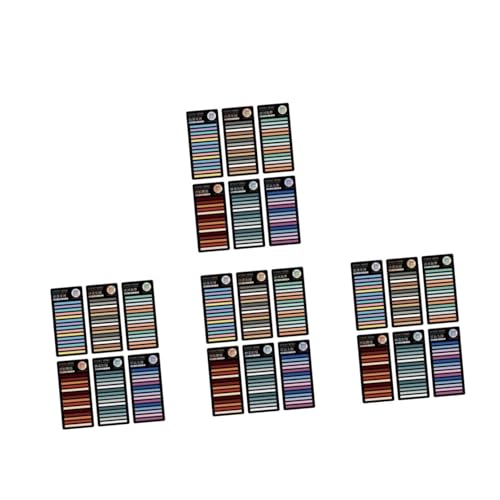 Onglets collants pastel en PET durable VILLCASE pour un étiquetage précis et propre de vos livres