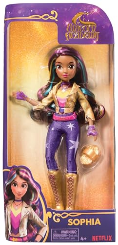 BAMBOLA UFFICIALE AVA DA 24 CM CON CAPELLI CON MÈCHES: basato sulla popolare serie NETFLIX e sui libri per bambini di grande successo, il personaggio di Ava prende vita con dettagli realistici, capelli morbidi e 9 punti di articolazione per ricreare innumerevoli pose