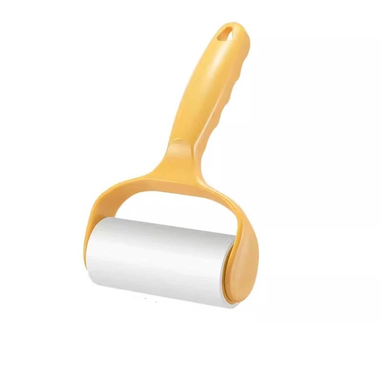 Lint Roller 1pc Roller Applicator Tear Lint Household Remover Pet Suction Shaving Coat Clothes Hair(Yellow)