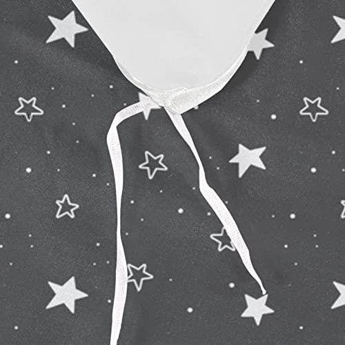 Housse de couette douce étoiles parure de lit 3 pièces finitions soignées - 8