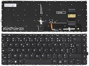 French Azerty Keyboard Compatible with HP EliteBook 840 G7 840 G8