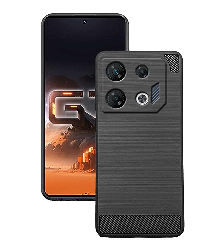 Image of Soft Silicon Back Case Cover Compatible with Infinix GT 10 Pro (Armor)