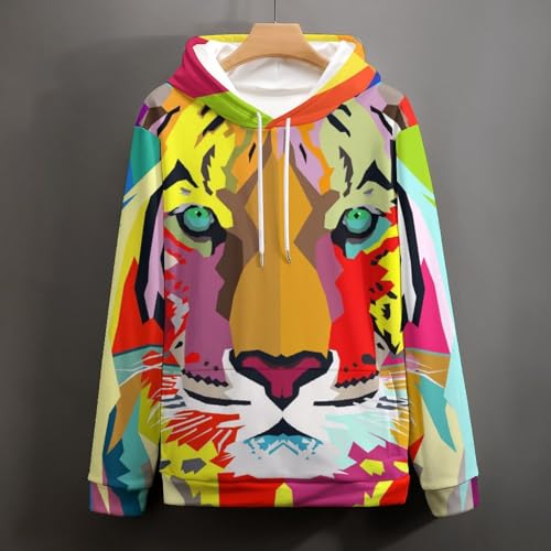 Sweatshirt pull pour homme femme UMENG sweat à capuche S