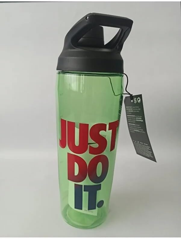 Nike Hypercharge Chug Water Bottle 24 Oz Graphic (Green)