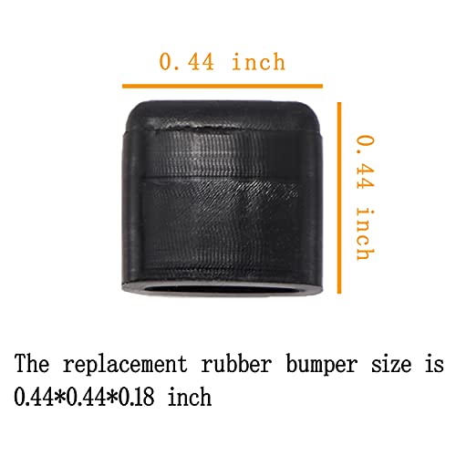 Air Fryer Rubber Tips,8 Pcs Air Fryer Replacement Rubber Bumpers,Air Fryer Silicon Rubbers Fit 2Qt,3.7Qt,5Qt Air Fryer Crisper Plate, Air Fryer Replacement Parts For Air Fryer Grill Pan Black #TOP1