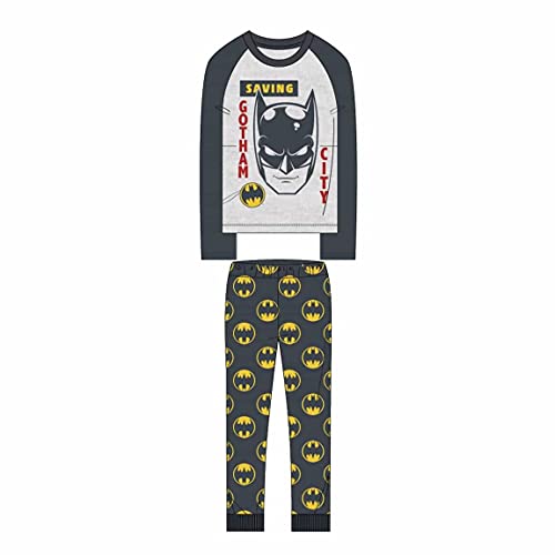 CERDÁ LIFE'S LITTLE MOMENTS Chico de Batman-Pijama de Invierno 100% Algodón-Licencia Oficial DC...