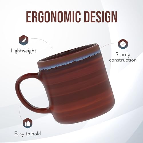 American Atelier Ceramic Glazed Jumbo Coffee Mugs | Set Of 2 thumb #3