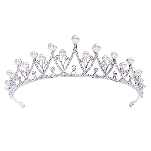 Corona de novia antideslizante con cristales para asegurar tu peinado nupcial