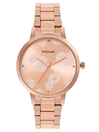FCUK Rose Dial Analog Watch for Women - FK00022A (B0CMJ139LV) Amazon Price History, Amazon Price Tracker