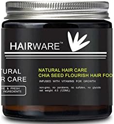Chia Hair Food Cream (Essential Nutrients for Hair Growth) Zinc, Folate, Copper, Silica, Biotin