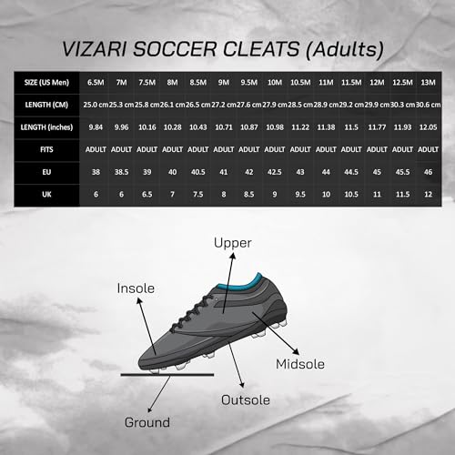 Image of Vizari Men's Classico FG Soccer Shoes /Cleats for Firm /Hard Ground Playing Surfaces