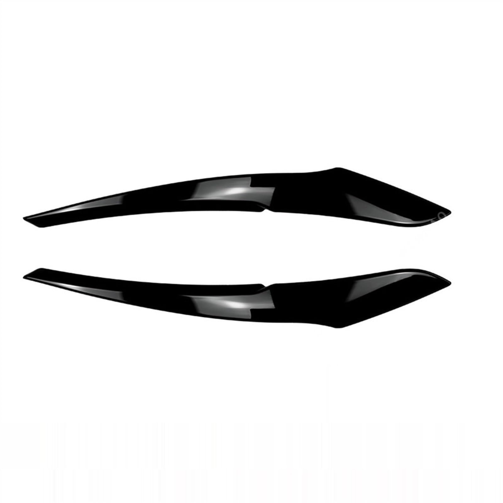 Car Headlight Eyebrows Eyelid Decorative Stickers for F20 F21 1 Series 118i 120d 120i 125i M135i 2011-2015(Gloss Black A)