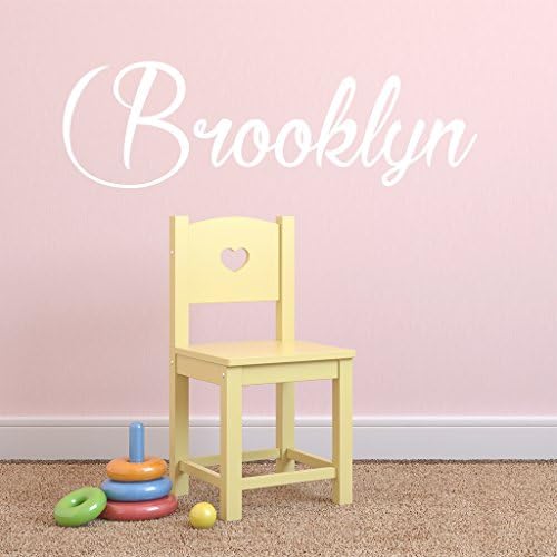 Vinilo personalizado para pared, nombre niña 28 pulgadas ancho miniatura 6