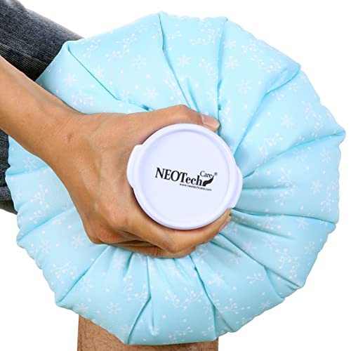 Neotech Care Sac de glace pour blessures, enflures, maux de tête, soulagement de la douleur ou premiers soins, pochette froide avec couvercle à vis,...