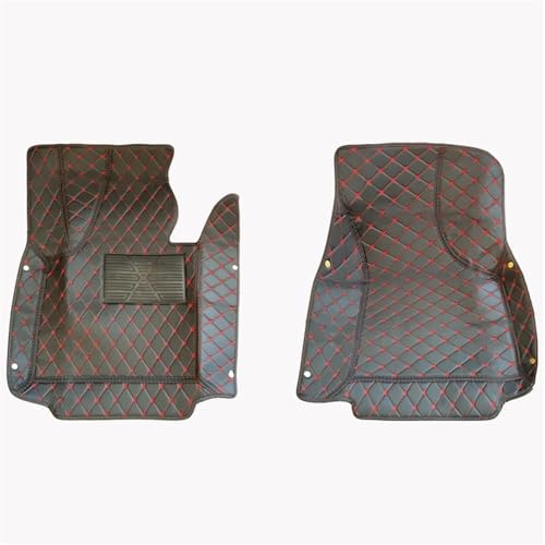 Tapis de sol voiture Peugeot 308 cuir imperméable première rangée