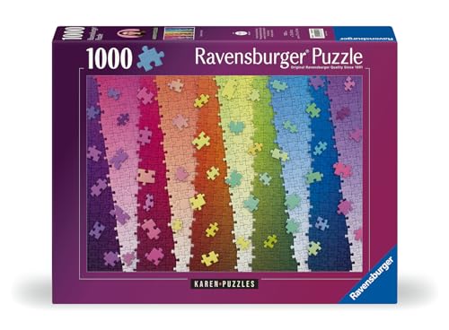 Ravensburger Karen Puzzles – Colors on Colors 1000 Piece Jigsaw Puzzle | Vibrant Imagery | Perfect Interlocking Fit | Ideal for Adults| Made in Germany - Image 3