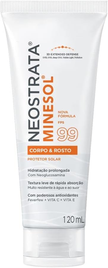Neostrata Protetor Solar Corpo e Rosto Antioxidante FPS 99
