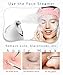 Kingsmile Facial Steamer, 3 in 1 Face Steamer for Facial,Compact NanoSteamer with Aromatherapy,Face Humidifier - Adjustable Nozzle, Warm Mist Steamer for Home SPA, Stainless Steel Skin Kit & Headband
