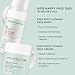 Evereden Happy Kids Skin & Lips Routine - Multi-Vitamin Face Wash & Face Cream Melon & Tinted Lip Oil Sakura Pink Set - Clean & Vegan Skin Care for Kids 3+ - Moisturizing, Nourishing, & Protective