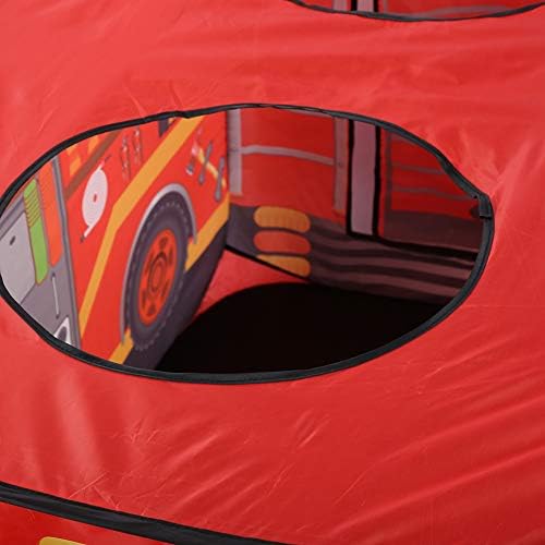 Fire Truck Play Tent,Truck Bus Children Tent Foldable Fire Fighting Truck Play Game House Fire Engine Playhouse for Kids Toddlers (Fire Fighting Truck) 8 41RQjdLMCbL. AC