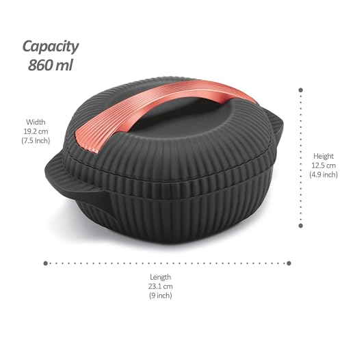 Image of MILTON Oyster Casserole (860 ml, Black)