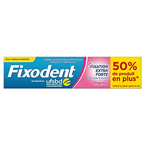 Fixodent Original Haftcreme für Zahnprothesen, 70,5 g Cover