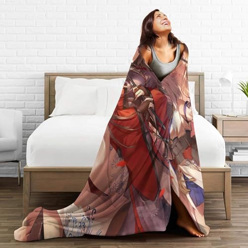 Osuki Azur Anime Lane Throw Blanket Cozy Ultra-Soft Micro Fleece Lightweight Blanket For Sofa Bedroom Living Room 60 Inchx50 Inch thumb #1