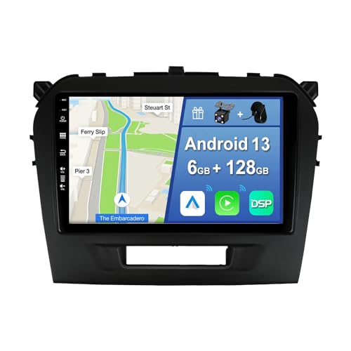 Autoradio 9 Pollici Per Ford S-Max (2007-2008) – Android 14, 6+128GB, Carplay Wireless, DSP, DAB+, GPS, 360° Camera